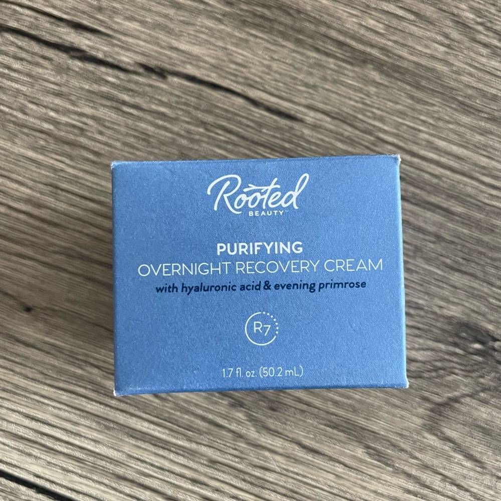 NEW! Rooted PURIFYING OVERNIGHT RECOVERY CREAM